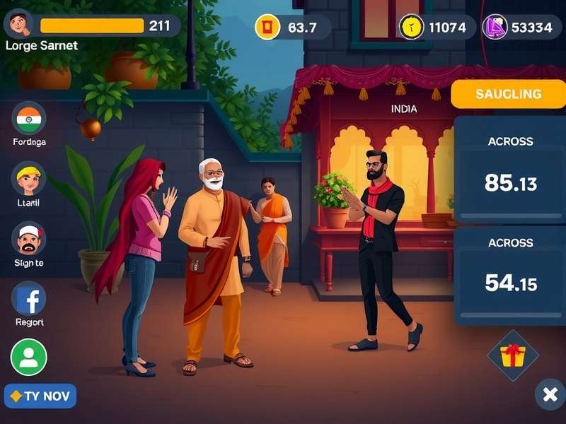 City Heartthrob Chase download statistics chart across Indian regions